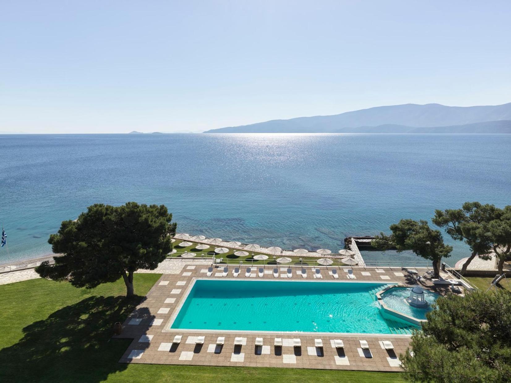 Kalamaki Beach Resort Истмиа Екстериор снимка