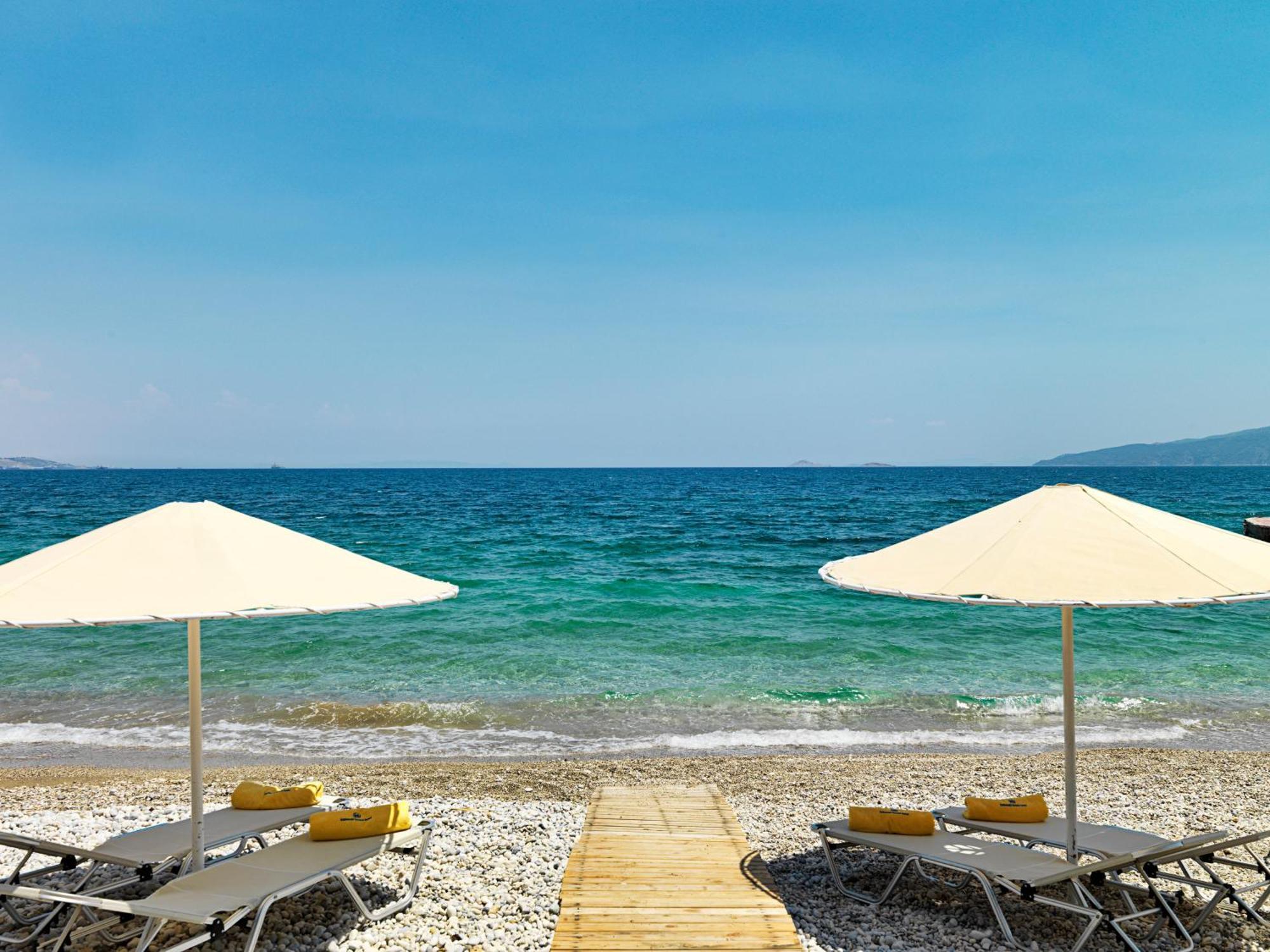 Kalamaki Beach Resort Истмиа Екстериор снимка
